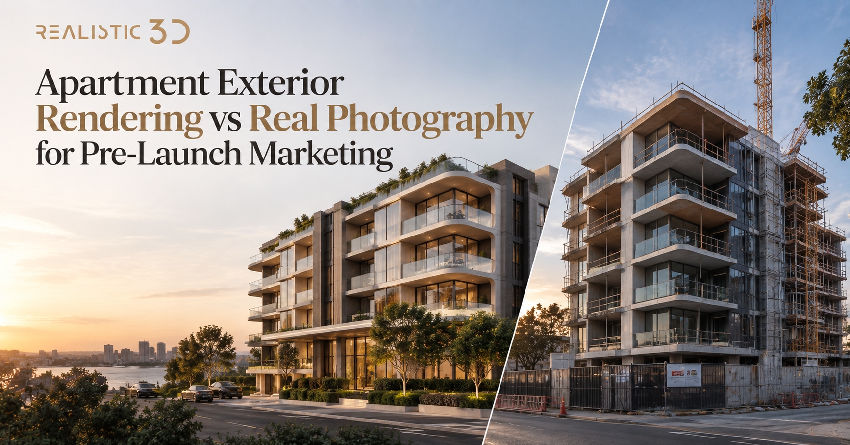 Apartment Exterior Rendering