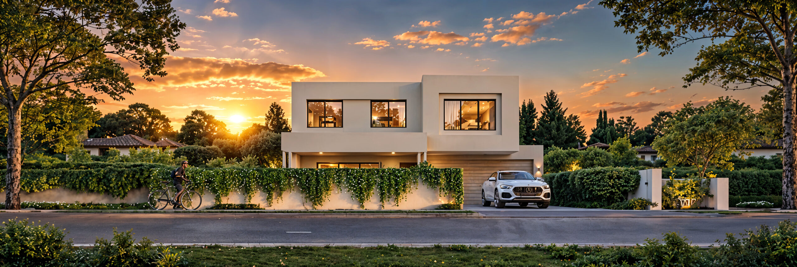Modern commercial architecture crafted through Realistic3D visualization services