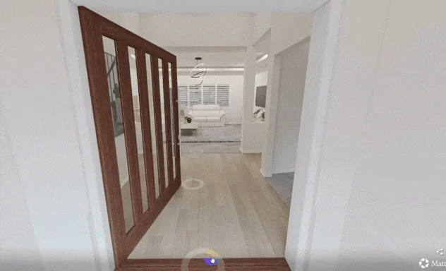 360-degree interior virtual tour visualization by Realistic3D