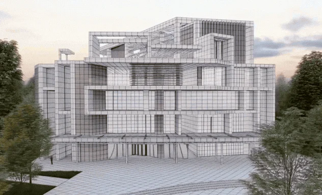 3D architectural visualization showcasing design development by Realistic3D